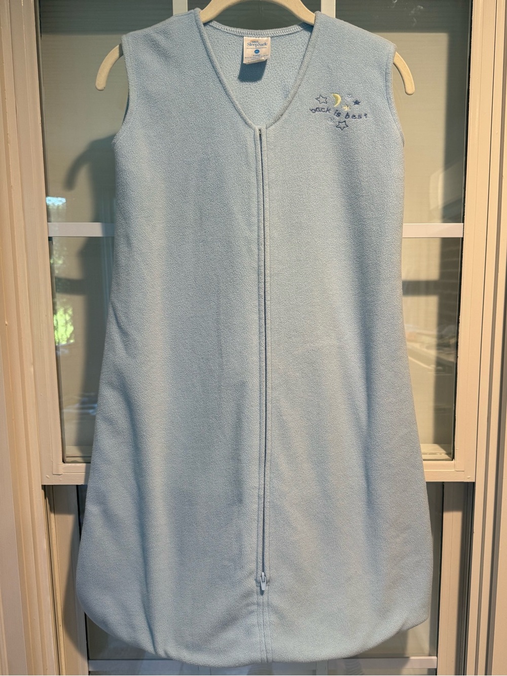 Halo Light Blue Fleece Sleep Sack